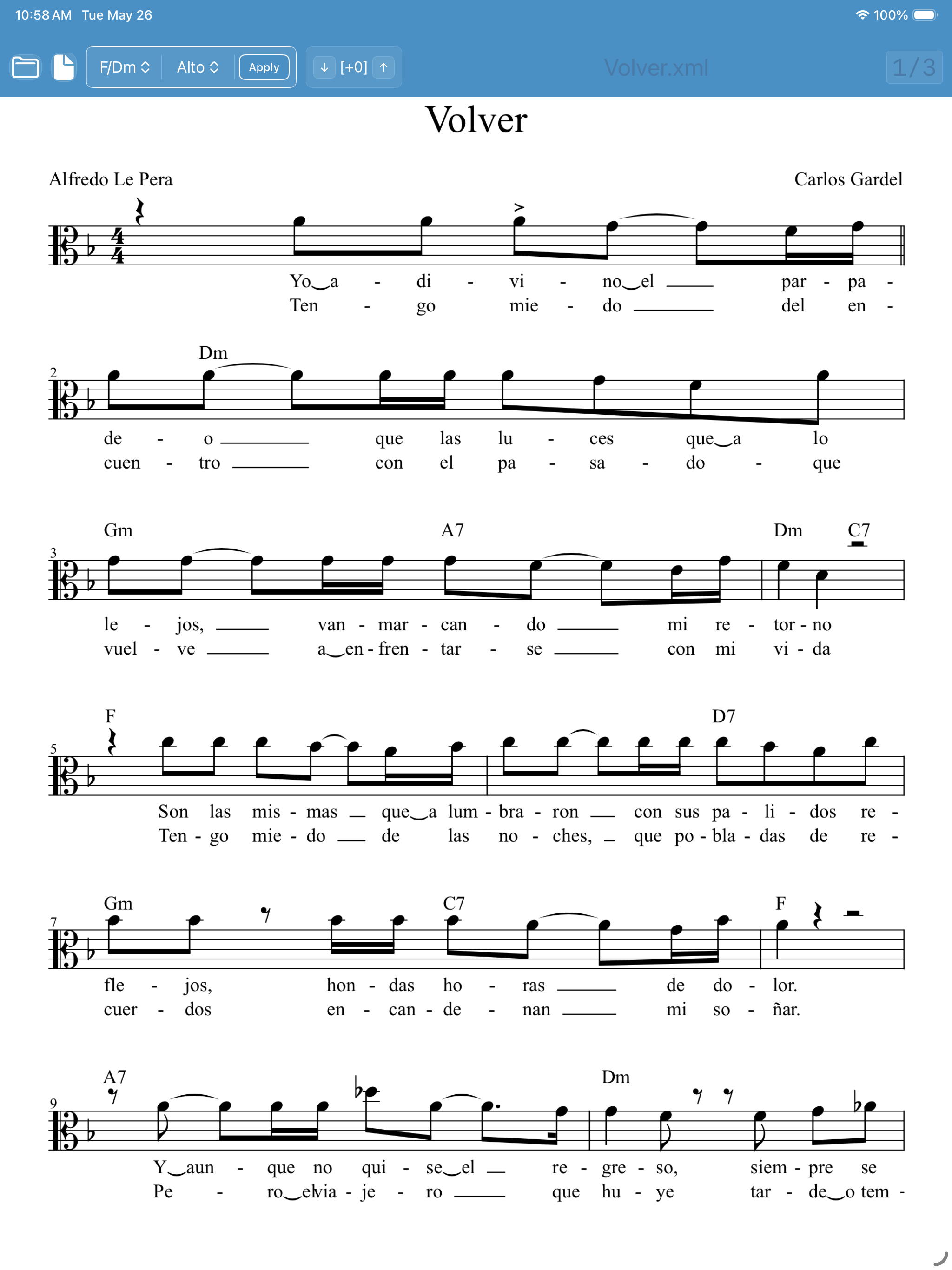 New clef